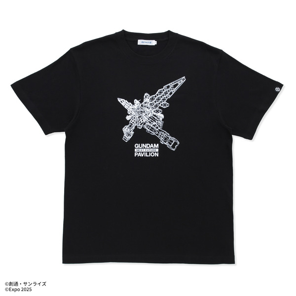 STRICT-G『GUNDAM NEXT FUTURE PAVILION』Tシャツ RX-78F00/Eガンダム グラスフェザー装備