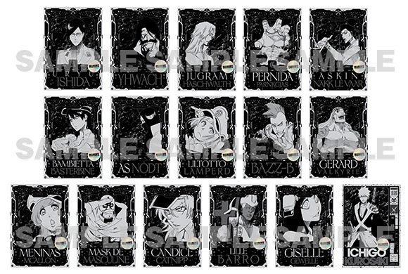 「BLEACH THE LOCUS OF BRAVE Ⅱ」入場特典のクリアカード（C）TITE KUBO/SHUEISHA（C）久保帯人／集英社・テレビ東京・ｄｅｎｔｓｕ・ぴえろ