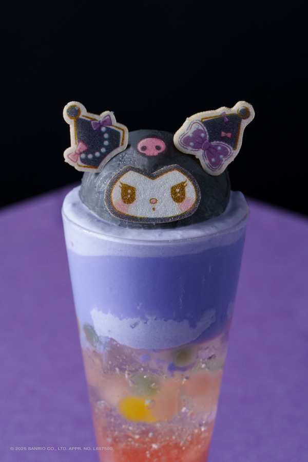「KUROMI Drink」（C）2025 SANRIO CO., LTD. APPR.NO.L657500