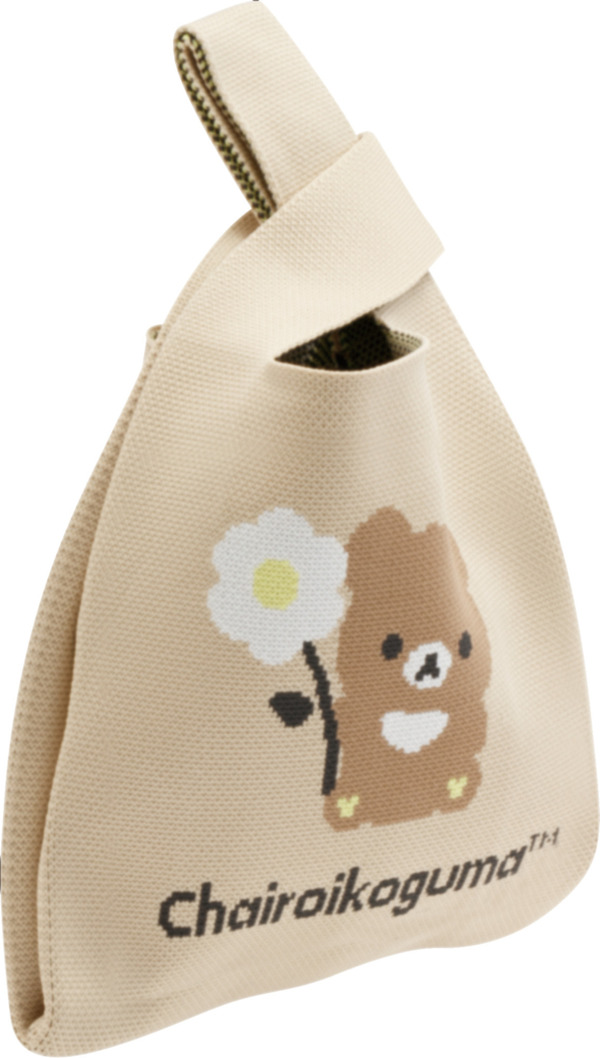 「ニットバッグ チャイロイコグマ」（C）2025 SAN-X CO., LTD. ALL RIGHTS RESERVED.