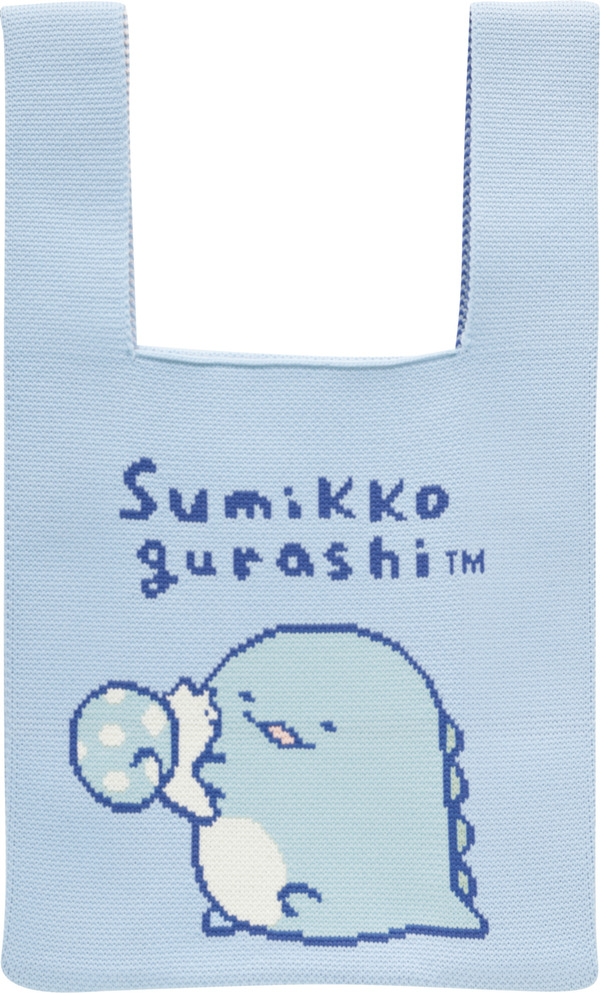 「ニットバッグ とかげ」（C）2025 SAN-X CO., LTD. ALL RIGHTS RESERVED.