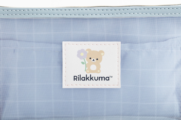 「メッシュペンポーチ リラックマ」（C）2025 SAN-X CO., LTD. ALL RIGHTS RESERVED.