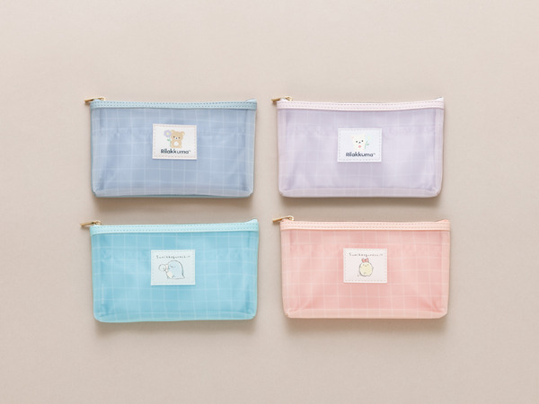 「メッシュペンポーチ リラックマ」など（C）2025 SAN-X CO., LTD. ALL RIGHTS RESERVED.