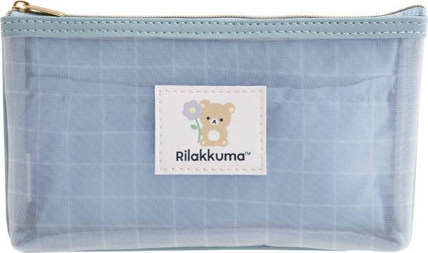 「メッシュペンポーチ リラックマ」（C）2025 SAN-X CO., LTD. ALL RIGHTS RESERVED.