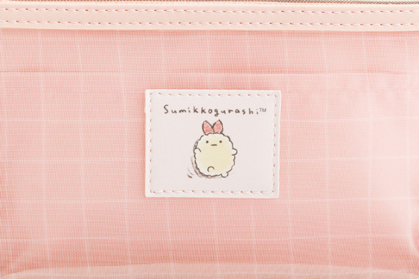 「メッシュペンポーチ えびふらいのしっぽ」（C）2025 SAN-X CO., LTD. ALL RIGHTS RESERVED.