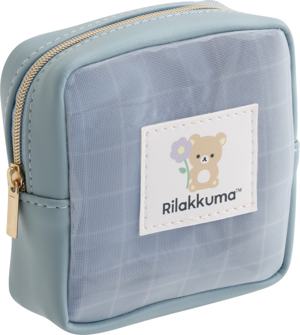 「メッシュミニポーチ リラックマ」（C）2025 SAN-X CO., LTD. ALL RIGHTS RESERVED.
