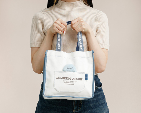 「ミニトートバッグ とかげ」（C）2025 SAN-X CO., LTD. ALL RIGHTS RESERVED.