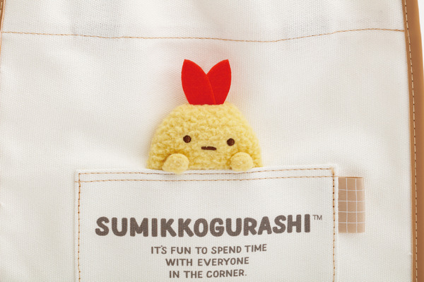 「ミニトートバッグ えびふらいのしっぽ」（C）2025 SAN-X CO., LTD. ALL RIGHTS RESERVED.