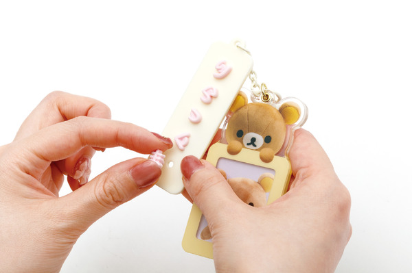 「えらんでコカスタムキーホルダー」カスタム例（C）2025 SAN-X CO., LTD. ALL RIGHTS RESERVED.