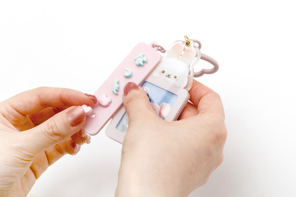 「えらんでコカスタムキーホルダー」カスタム例（C）2025 SAN-X CO., LTD. ALL RIGHTS RESERVED.