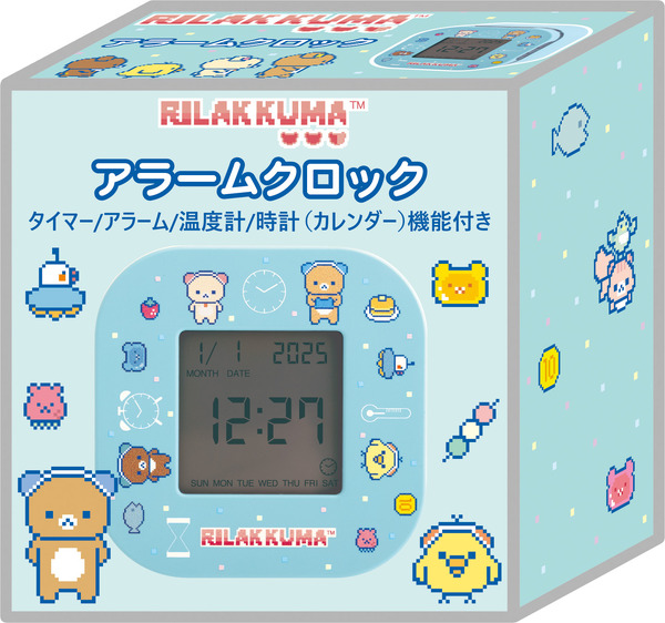 「ゲーミングリラックマ アラームクロック」（C）2025 SAN-X CO., LTD. ALL RIGHTS RESERVED.