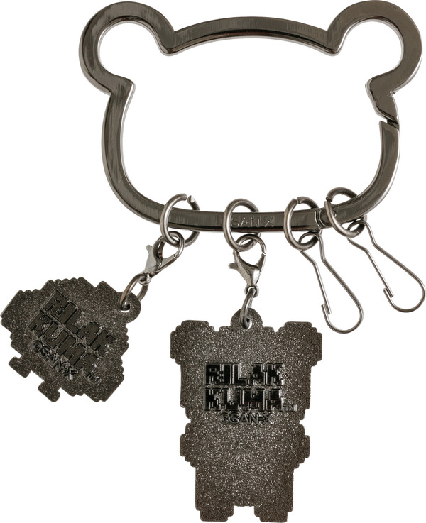 「ゲーミングリラックマ メタルカラビナキーホルダー リラックマ＆キイロイトリ」（C）2025 SAN-X CO., LTD. ALL RIGHTS RESERVED.