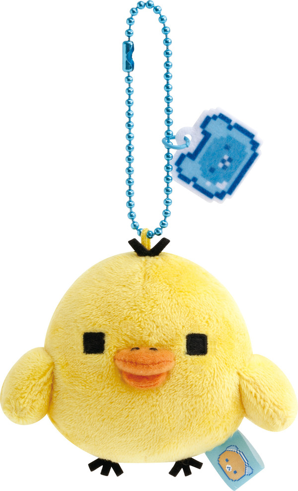 「ゲーミングリラックマ ぶらさげぬいぐるみ キイロイトリ」（C）2025 SAN-X CO., LTD. ALL RIGHTS RESERVED.