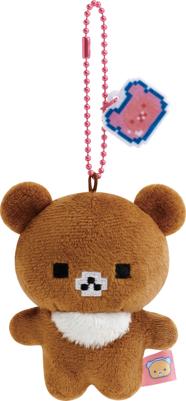 「ゲーミングリラックマ ぶらさげぬいぐるみ チャイロイコグマ」（C）2025 SAN-X CO., LTD. ALL RIGHTS RESERVED.