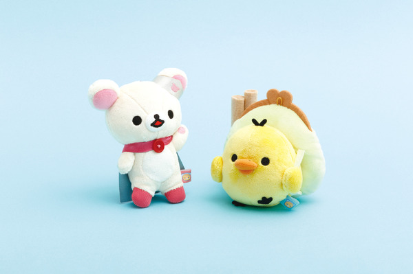 「ゲーミングリラックマ ぶらさげぬいぐるみ」 いちご勇者＆冒険者K（C）2025 SAN-X CO., LTD. ALL RIGHTS RESERVED.