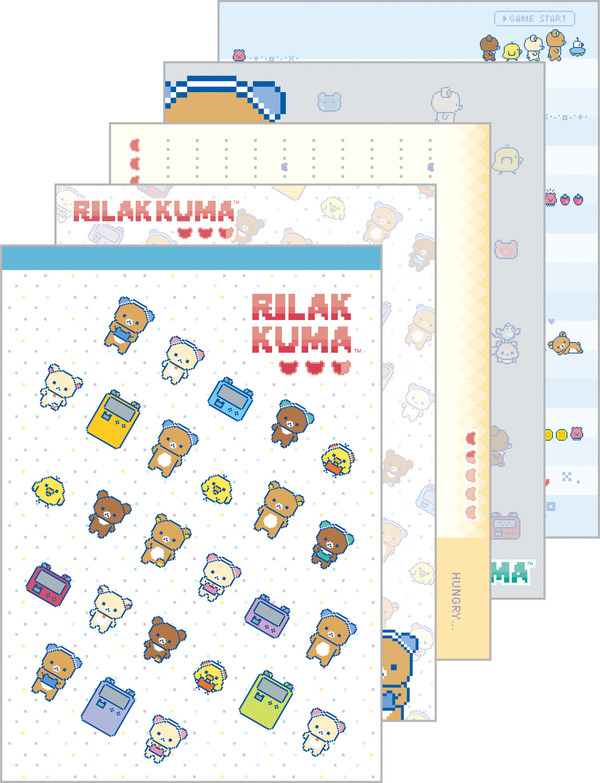 「ゲーミングリラックマ メモパッド」（C）2025 SAN-X CO., LTD. ALL RIGHTS RESERVED.