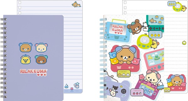 「ゲーミングリラックマ B6SP ノート」（C）2025 SAN-X CO., LTD. ALL RIGHTS RESERVED.