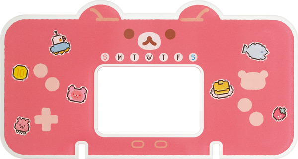 「ゲーミングリラックマ アクリル万年カレンダー」セット内容（C）2025 SAN-X CO., LTD. ALL RIGHTS RESERVED.