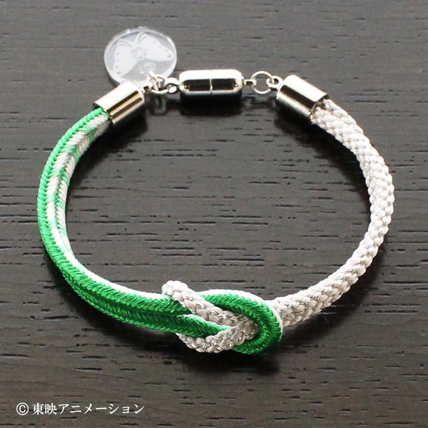 「Yes！プリキュア5GoGo！ 京くみひもブレスレット＆バネ口ポーチ キュアミント」（C）東映アニメーション