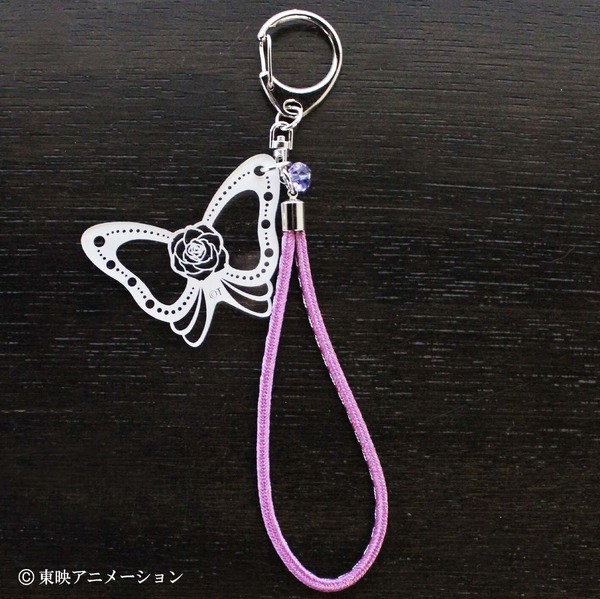 「Yes！プリキュア5GoGo！ 京くみひもキーホルダー ミルキィローズ」（C）東映アニメーション