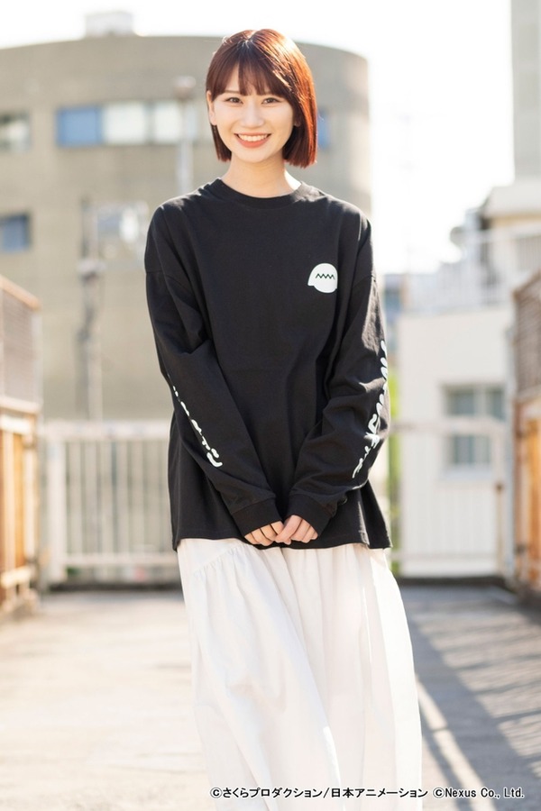 「チルマルコチャンロングスリーブTシャツ」5,500円（税込）（C）さくらプロダクション/日本アニメーション（C）Nexus Co., Ltd.