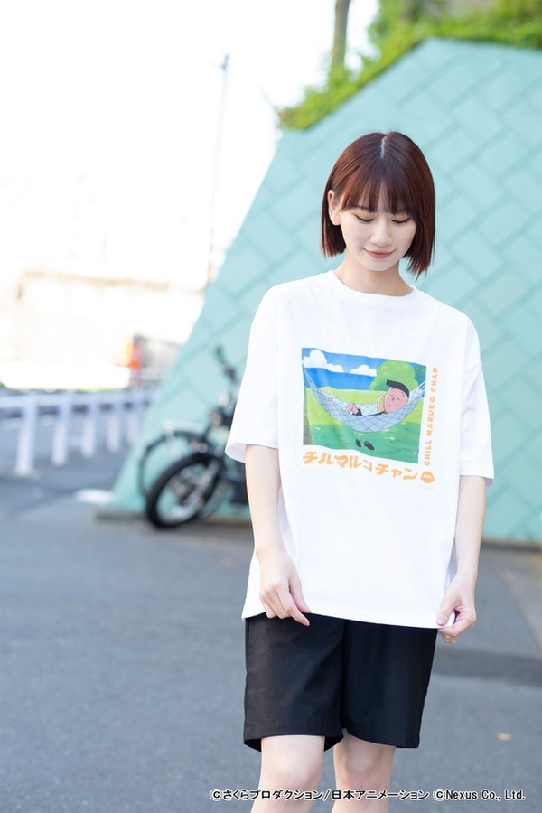 「場面写ビッグシルエットTシャツ～花輪クン～」4,500円（税込）（C）さくらプロダクション/日本アニメーション（C）Nexus Co., Ltd.