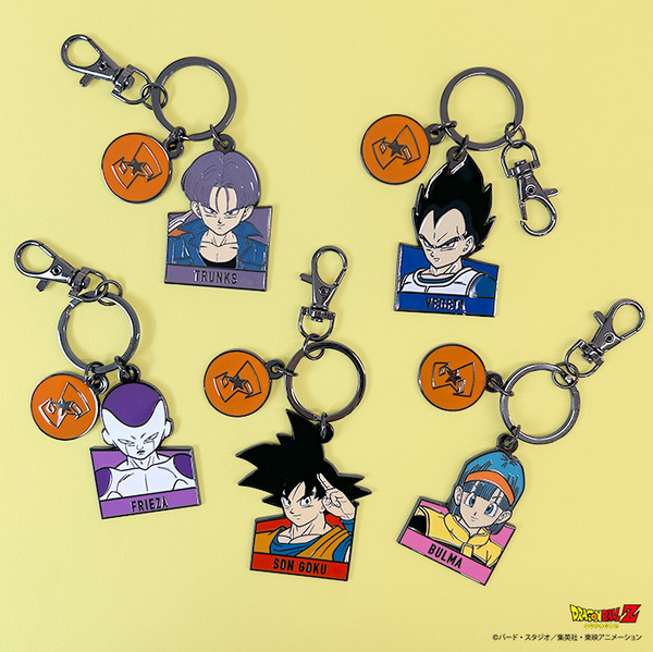 【DRAGON BALL Z】メタルキーホルダー 全5種