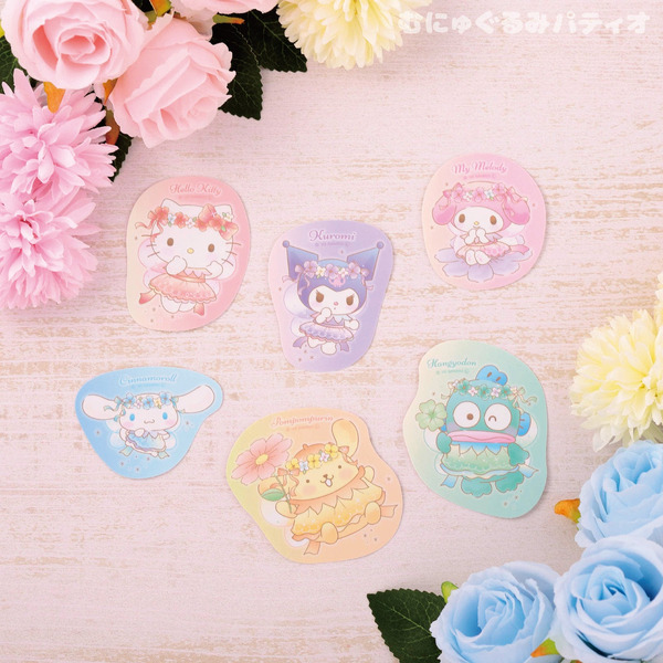 ダイカットステッカー(全6種)　