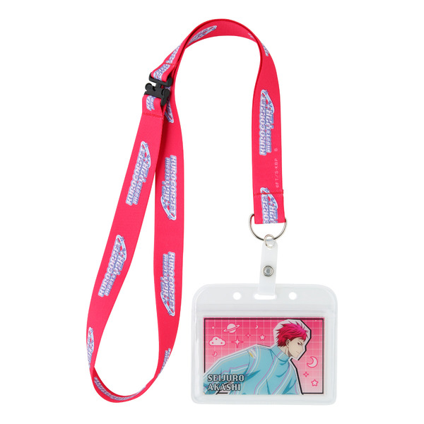 TVアニメ『黒子のバスケ』「赤司征十郎 KUROCORZET meets Y2K クリアカード付きネックストラップ」（C）藤巻忠俊／集英社・黒子のバスケ製作委員会