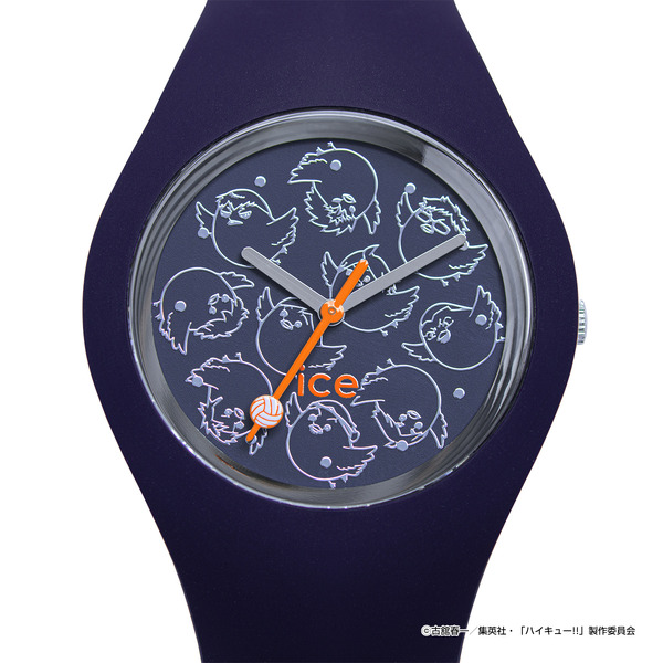 「アニメ『ハイキュー!!』× アイスウォッチ烏野高校」（C）古舘春一／集英社・「ハイキュー!!」製作委員会