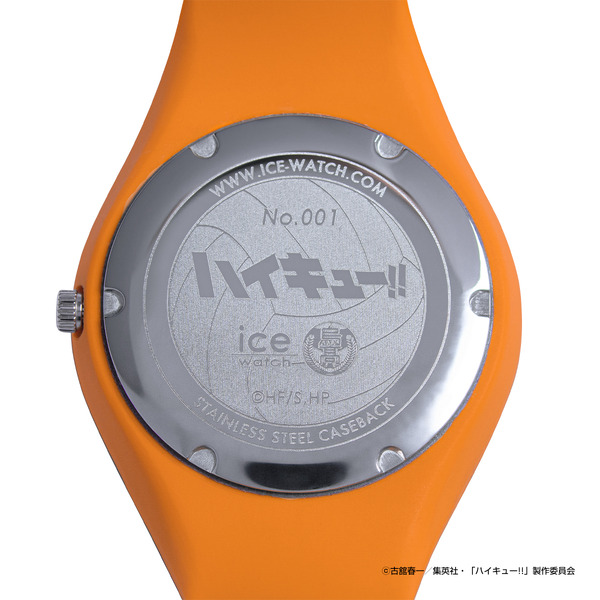 「アニメ『ハイキュー!!』× アイスウォッチ烏野高校」（C）古舘春一／集英社・「ハイキュー!!」製作委員会