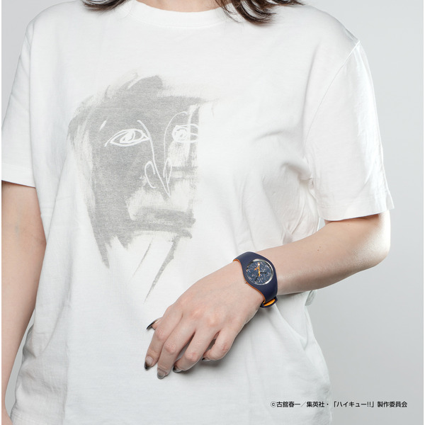 「アニメ『ハイキュー!!』× アイスウォッチ烏野高校」着用例（C）古舘春一／集英社・「ハイキュー!!」製作委員会