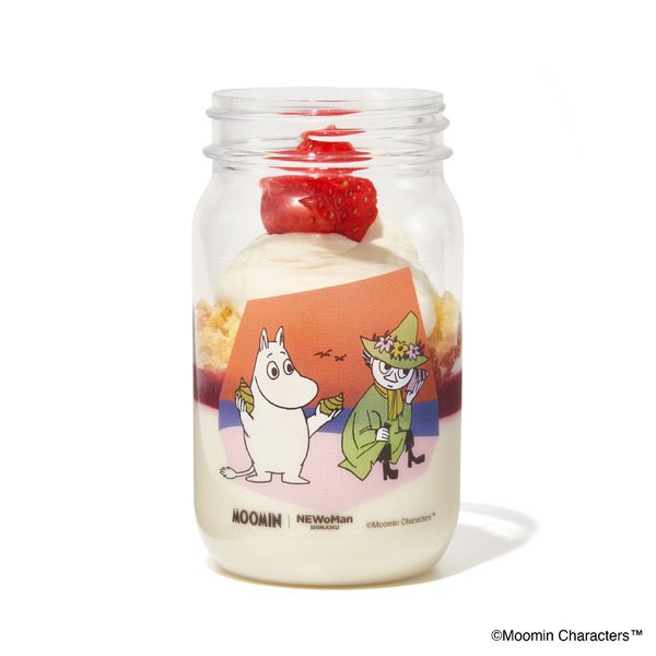 ニュウマン新宿×『ムーミン』　QBG Lady Bear「コラボジャースイーツ」（C）Moomin Characters