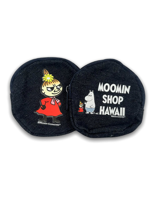MOOMIN SHOP HAWAII限定グッズ「 デニムコインケース リトルミイ」（C）Moomin Characters