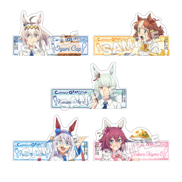 「トレーディングアクリルバッジ」