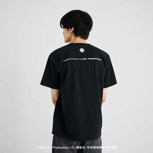 「City Ambient Products: 攻殻機動隊 SAC Tシャツ」ブラック（C）士郎正宗・Production I.G／講談社・攻殻機動隊製作委員会