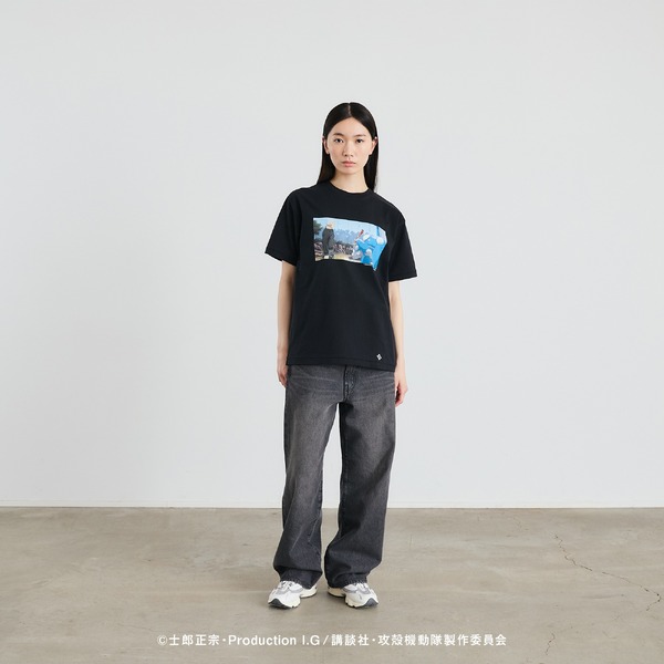 「City Ambient Products: 攻殻機動隊 SAC Tシャツ」ダークグレー（C）士郎正宗・Production I.G／講談社・攻殻機動隊製作委員会