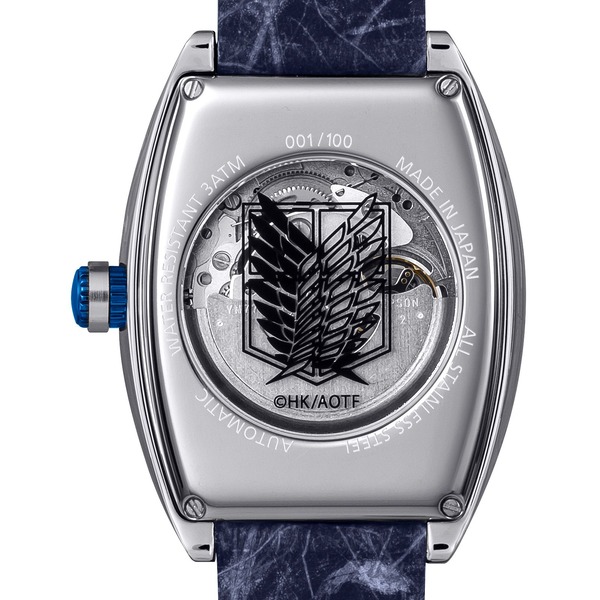 進撃の巨人×S-MEISTER 機械式時計 エレン・イェーガーモデル