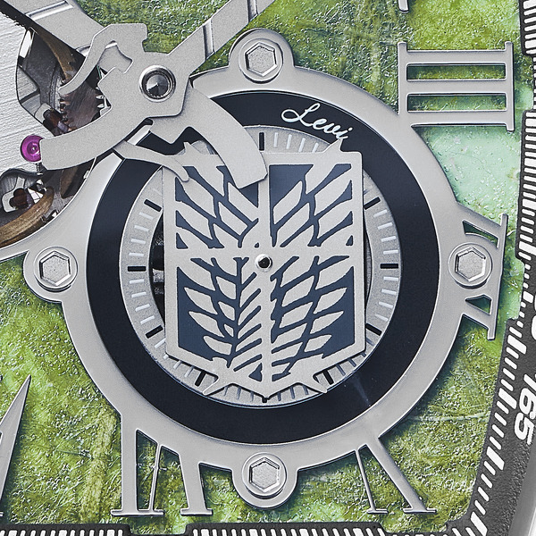 進撃の巨人×S-MEISTER 機械式時計 リヴァイモデル