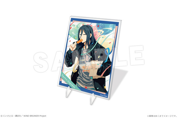 TV アニメ『WIND BREAKER』お誕生日イラストの「パネルスタンドmini　杉下京太郎」（C）にいさとる・講談社／WIND BREAKER Project