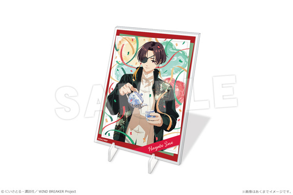 TV アニメ『WIND BREAKER』お誕生日イラストの「パネルスタンドmini　蘇枋隼飛」（C）にいさとる・講談社／WIND BREAKER Project