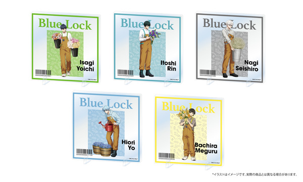 TVアニメ『ブルーロック』「アクリルアートボード（お花屋さんシリーズ）」（C）金城宗幸・ノ村優介・講談社／「ブルーロック」製作委員会