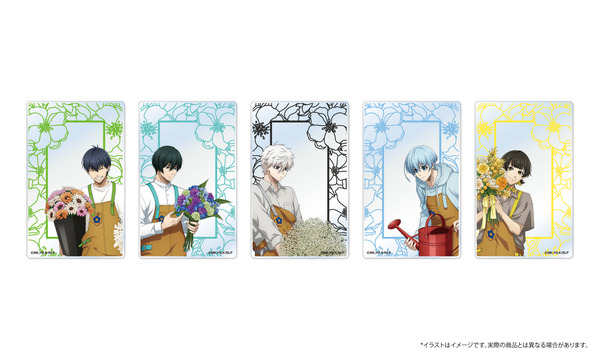 TVアニメ『ブルーロック』「アクリルカード（お花屋さんシリーズ）」（C）金城宗幸・ノ村優介・講談社／「ブルーロック」製作委員会