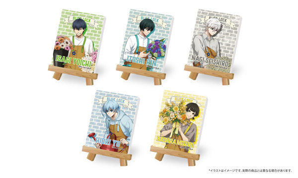 TVアニメ『ブルーロック』「キャンバスボードミニ（お花屋さんシリーズ）」（C）金城宗幸・ノ村優介・講談社／「ブルーロック」製作委員会