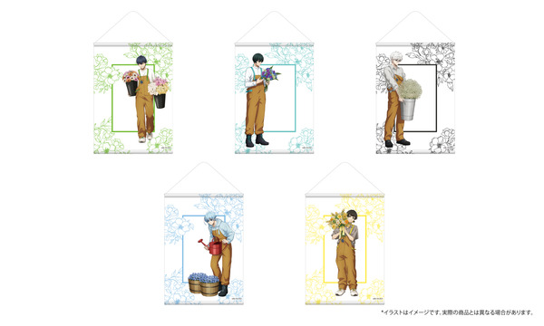 TVアニメ『ブルーロック』「B2タペストリー（お花屋さんシリーズ）」（C）金城宗幸・ノ村優介・講談社／「ブルーロック」製作委員会