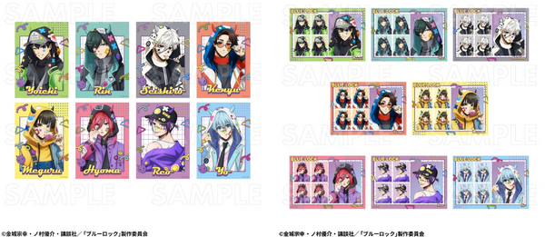 TVアニメ『ブルーロック』「トレーディングブロマイド（でびデコパーカーシリーズ）」（C）金城宗幸・ノ村優介・講談社／「ブルーロック」製作委員会