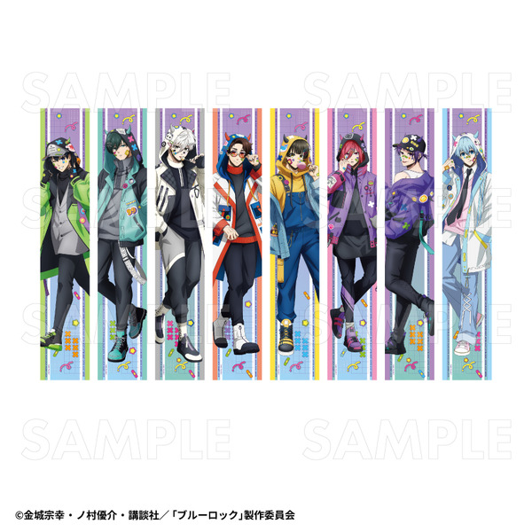 TVアニメ『ブルーロック』「マフラータオル（でびデコパーカーシリーズ）」（C）金城宗幸・ノ村優介・講談社／「ブルーロック」製作委員会