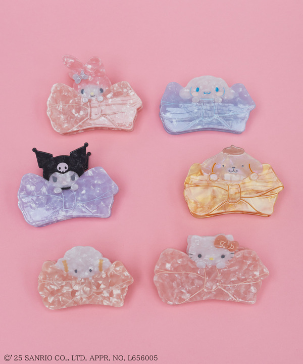 Maison de FLEUR × Sanrio characters「ヘアクリップ」（C）'25 SANRIO CO., LTD. APPR. NO. L656005