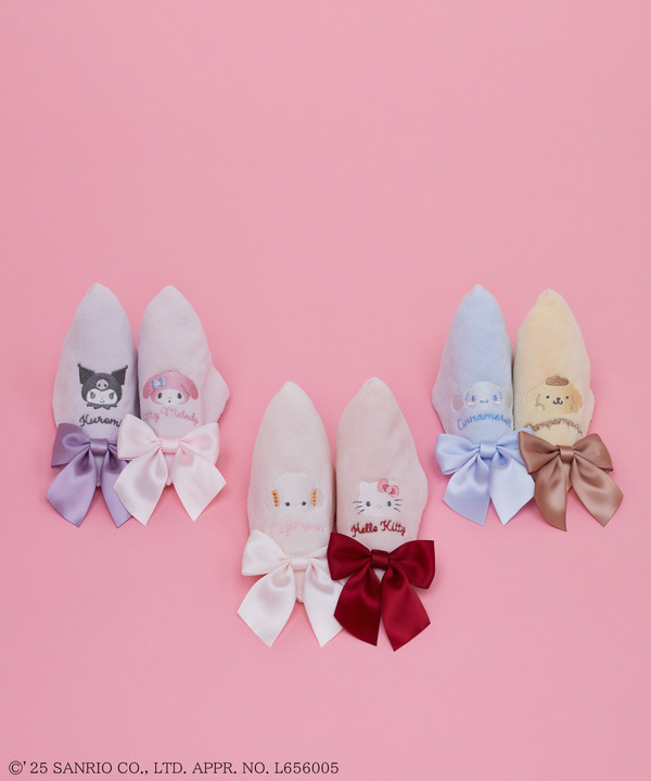 Maison de FLEUR × Sanrio characters「タオルハンカチ」（C）'25 SANRIO CO., LTD. APPR. NO. L656005