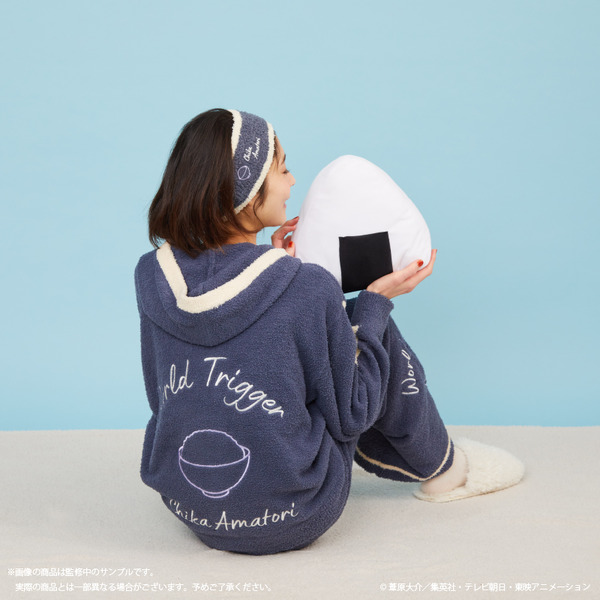 TVアニメ「ワールドトリガー」ルームウェアパーカー(ユニセックス)〈全6種〉各8,580円(税込み)